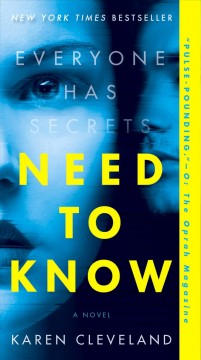 Need to know  Cover Image
