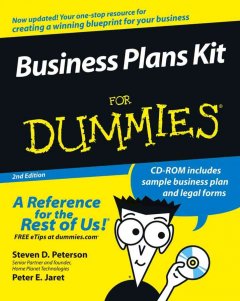 Business plans kit for dummies   Cover Image