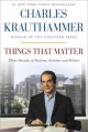 Go to record Things that matter : three decades of passions, pastimes, ...