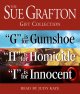 Go to record The Sue Grafton gift collection : "G" is for gumshoe -- "H...